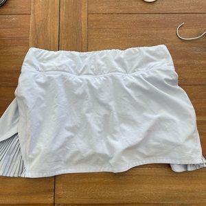 lululemon play off pleats periwinkle skirt RARE